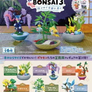 {Re-ment} Pokémon Pocket BONSAI 3 – Along with the Changing Seasons