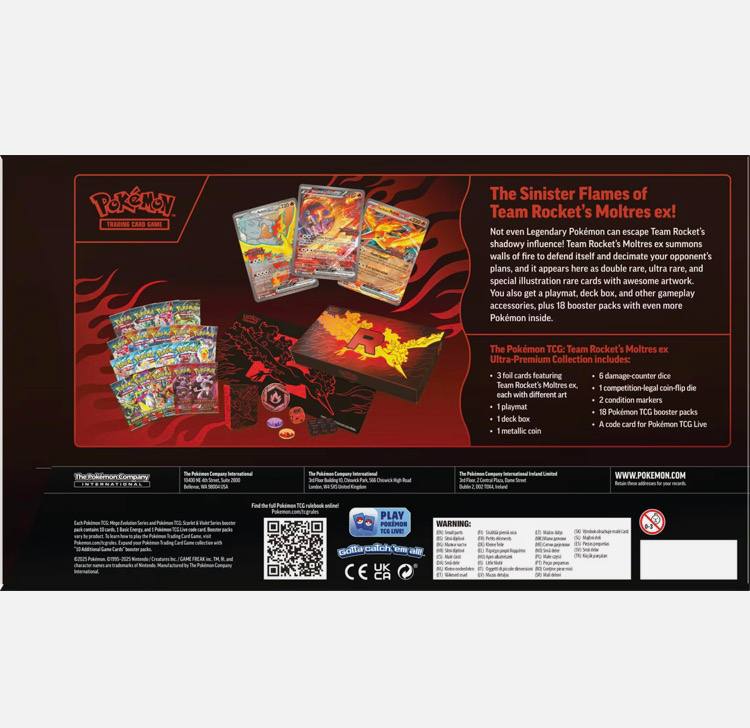 TEAM ROCKET MOLTRES ULTRA PREMIUM COLLECTION